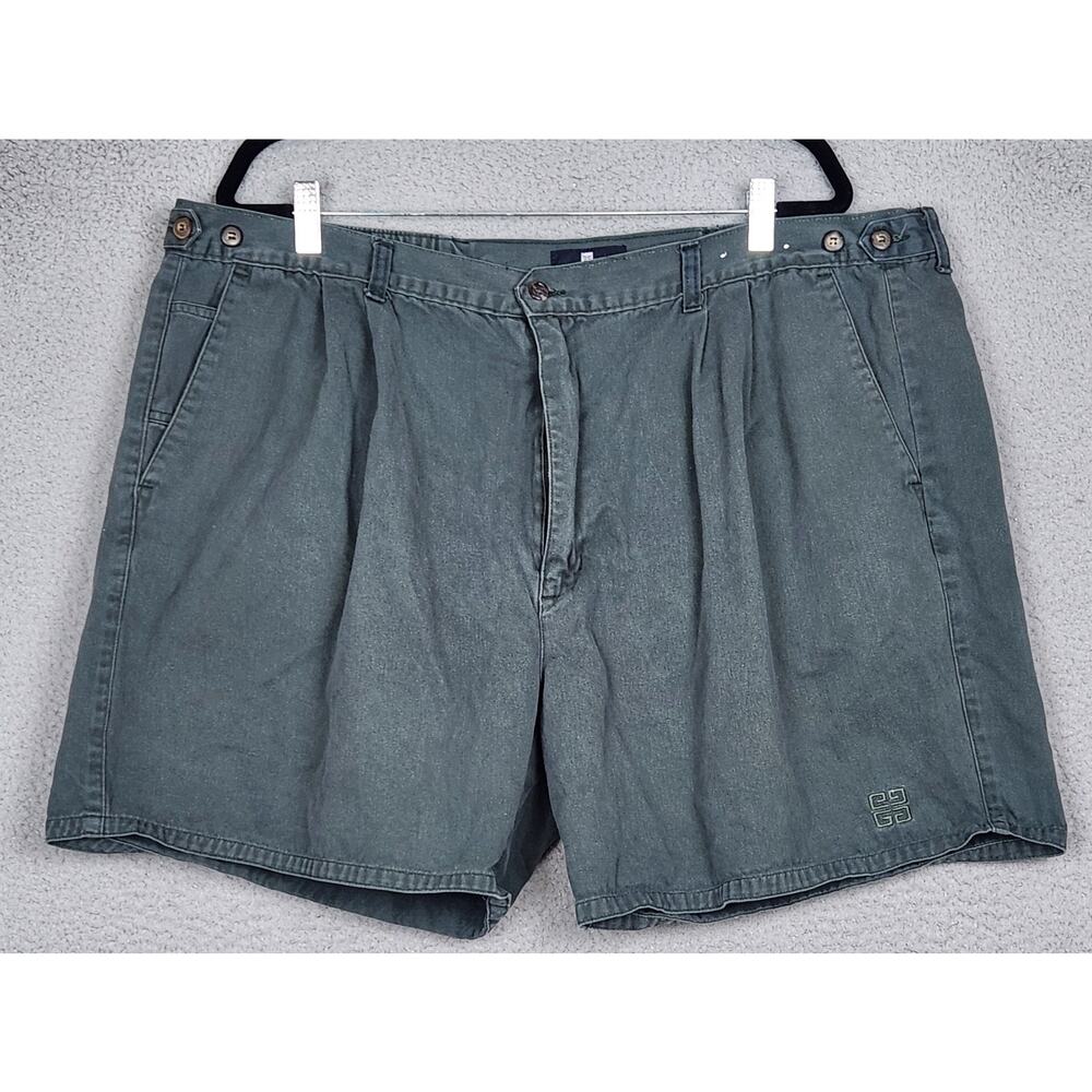 GIVENCHY Shorts Mens Size 46 Green Chino Beach Hiking Camping Preppy Outdoor